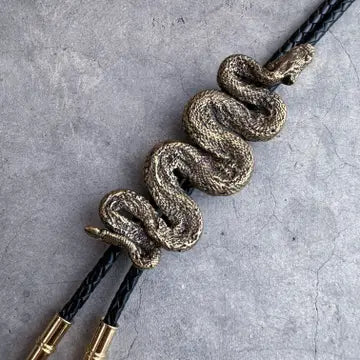 Rattlesnake Bolo Tie