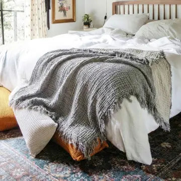 100% Cotton Muslin Blankets
