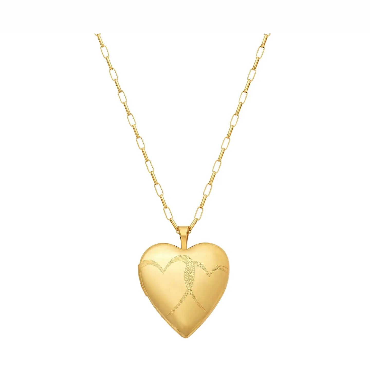 14kt Gold Filled Lovers Heart Locket