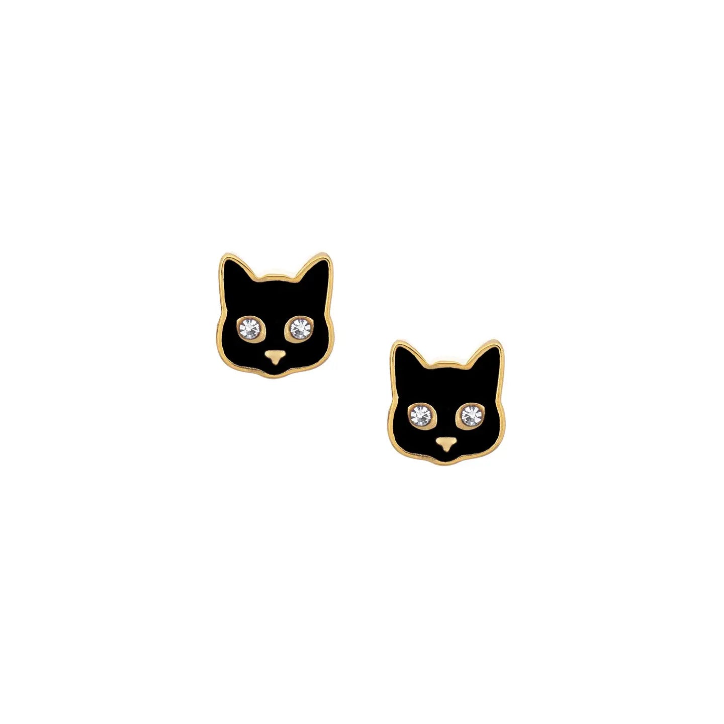 Cat Stud Earrings