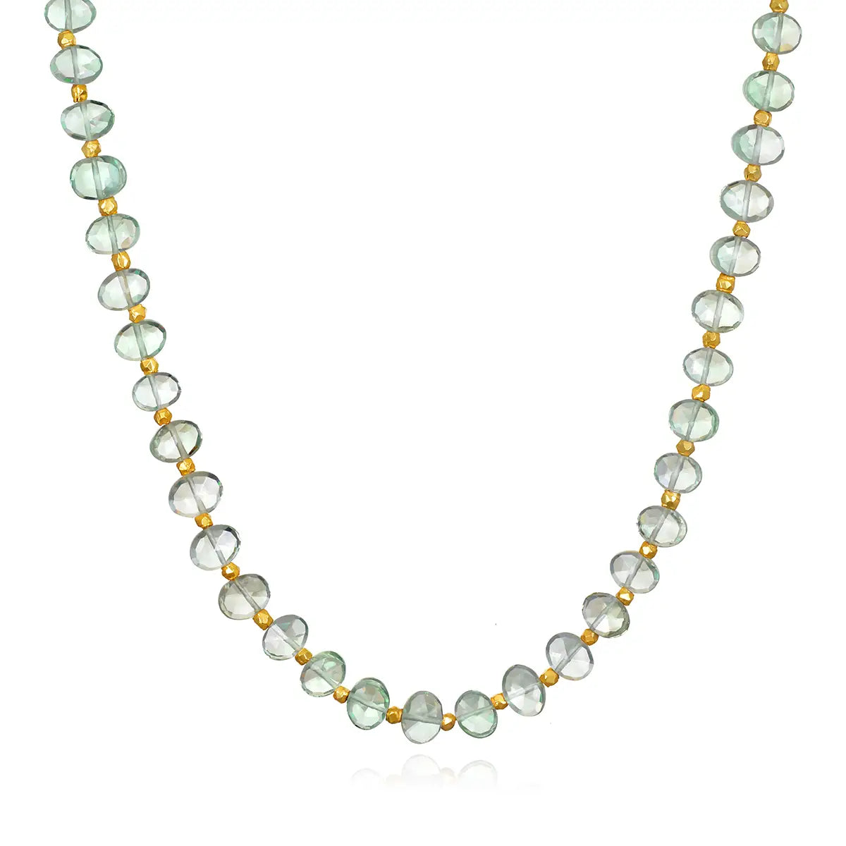 Oval Sparkle Necklaces Gemstone