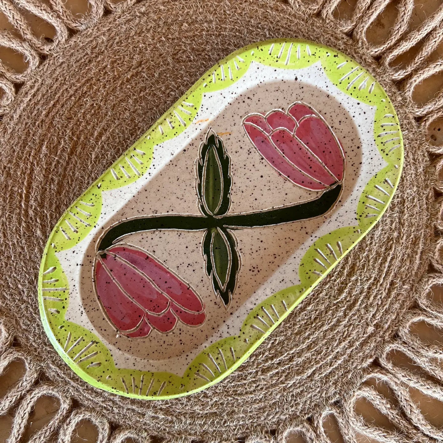 Ceramic Earth Inspired Trinket Dish Collection