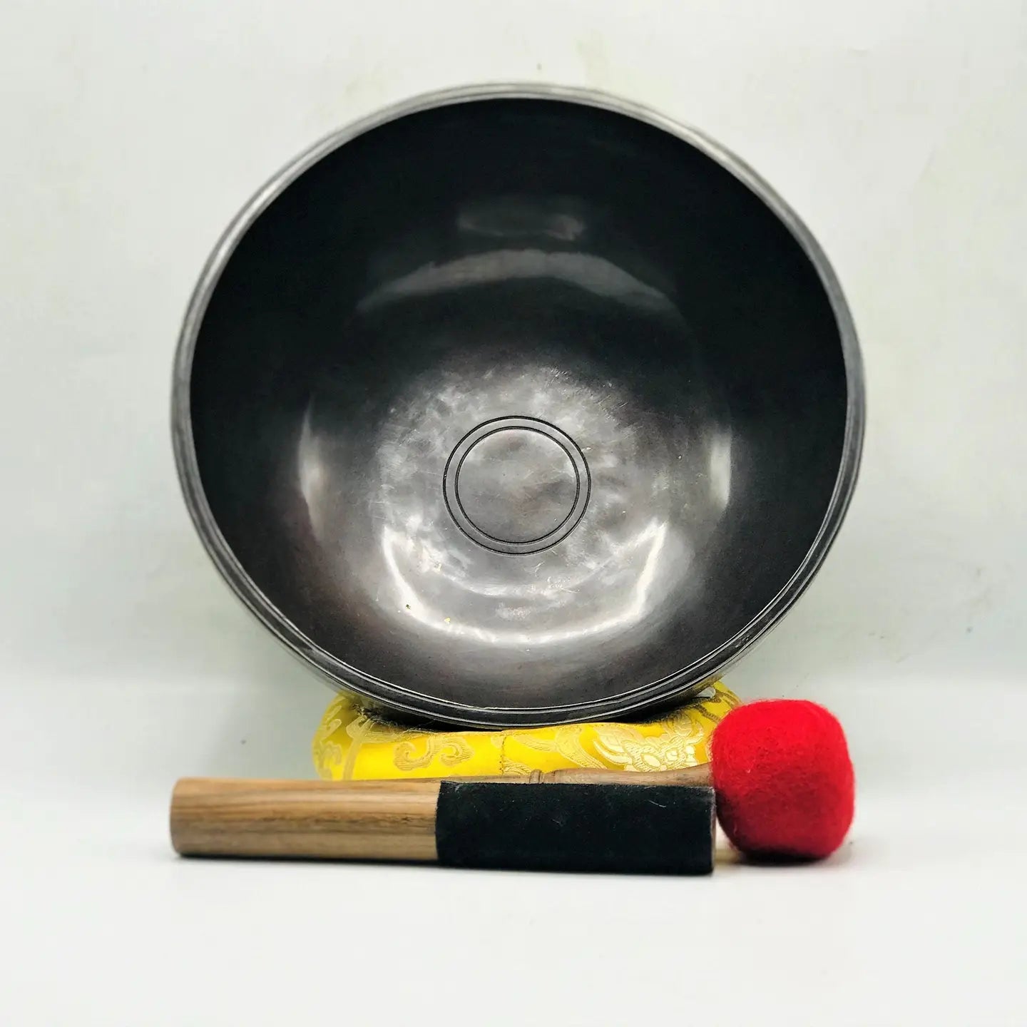 10 Inch Handmade Singing Bowl: Seven Chakra Design, Meditation Sound Bath