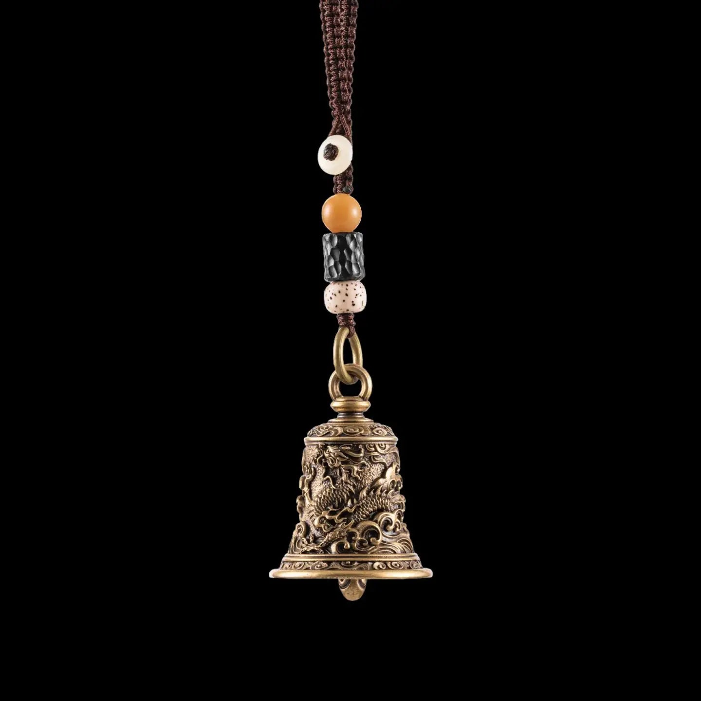 Nature Brass Bell - Dragon and Eagle