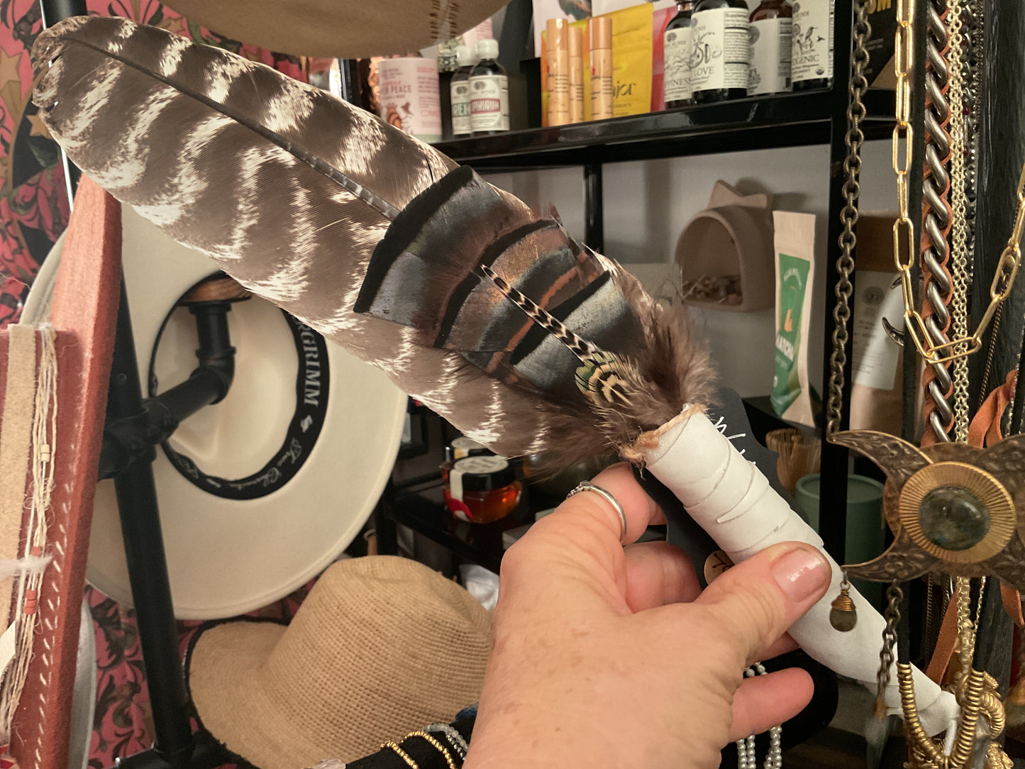 Spirit Fan - Smoke Cleansing - Custom Made