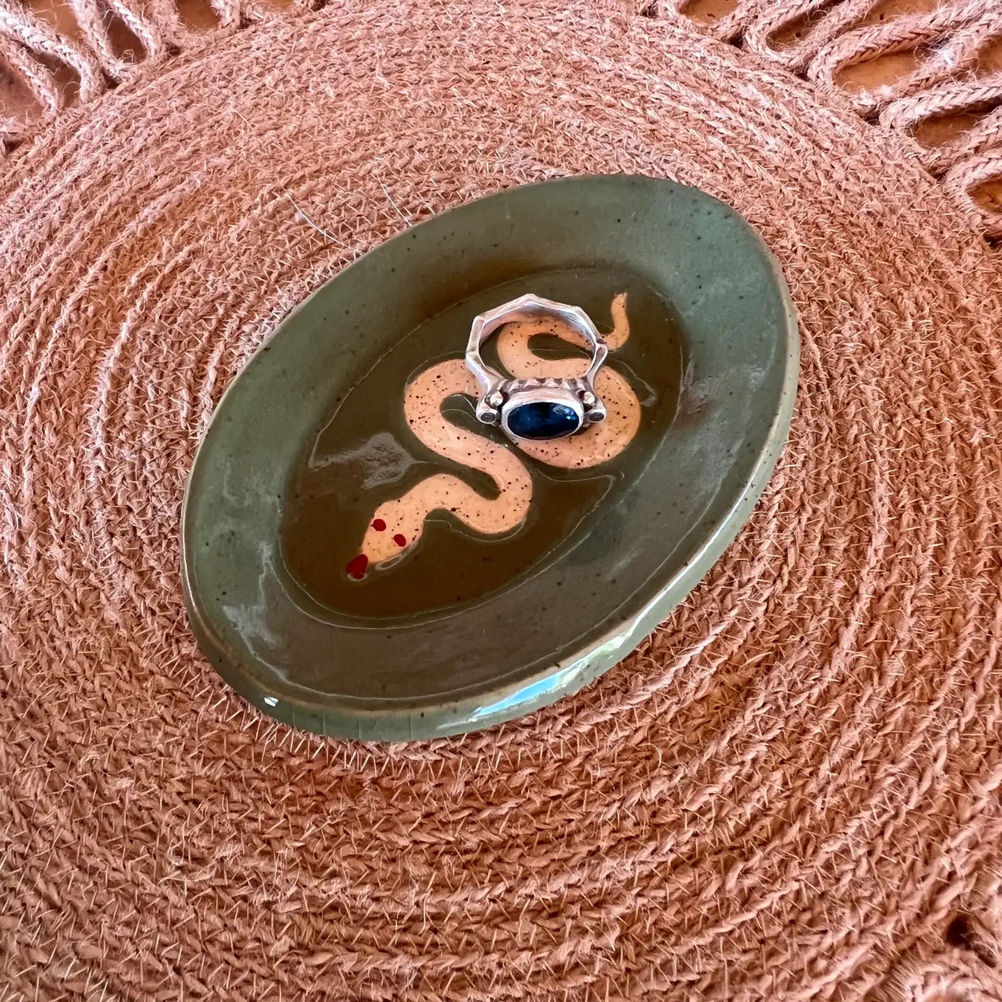 Ceramic Earth Inspired Trinket Dish Collection