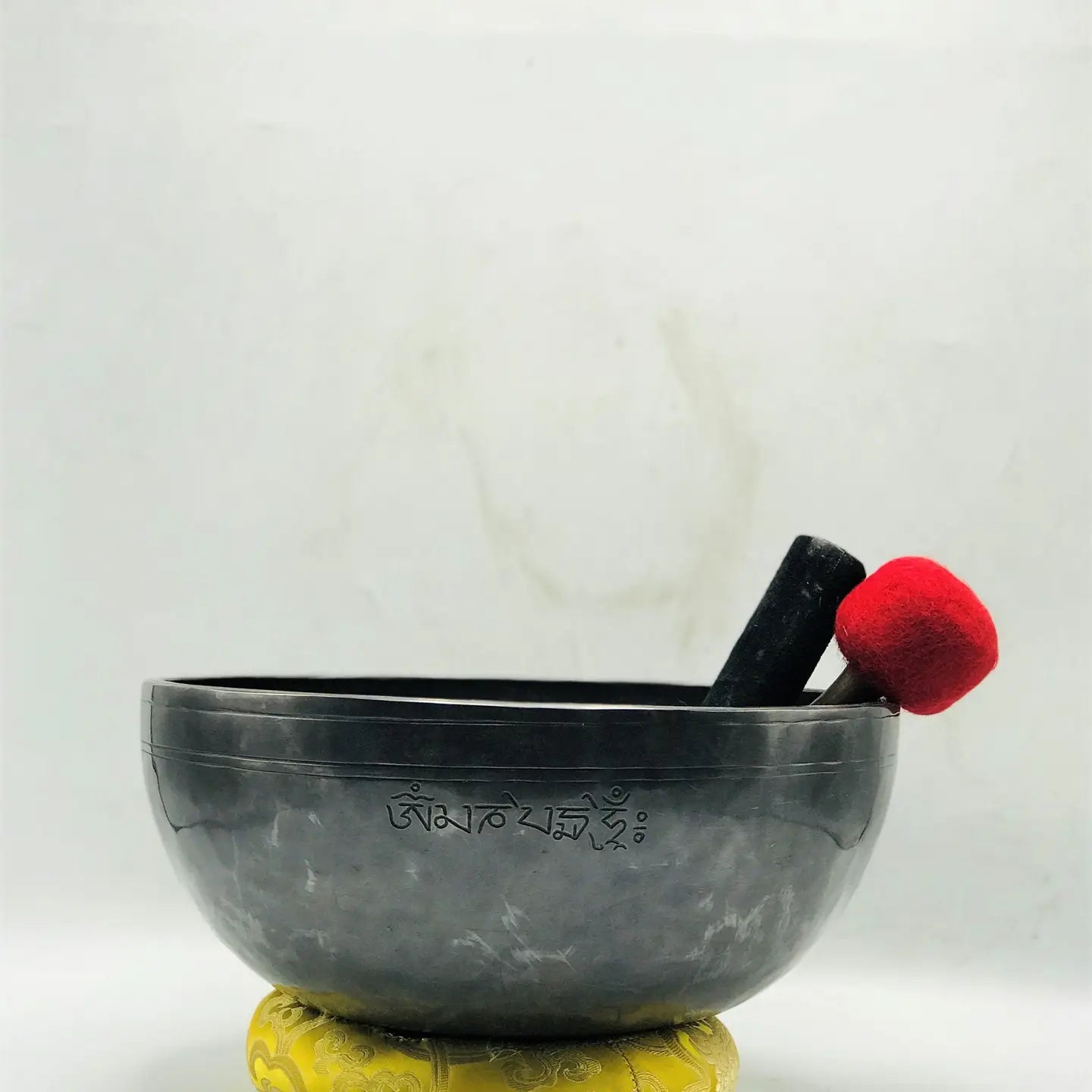 10 Inch Handmade Singing Bowl: Seven Chakra Design, Meditation Sound Bath