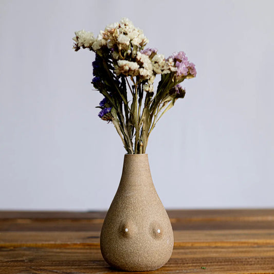 Handmade Boob Bud Vase - Playful & Functional Gift
