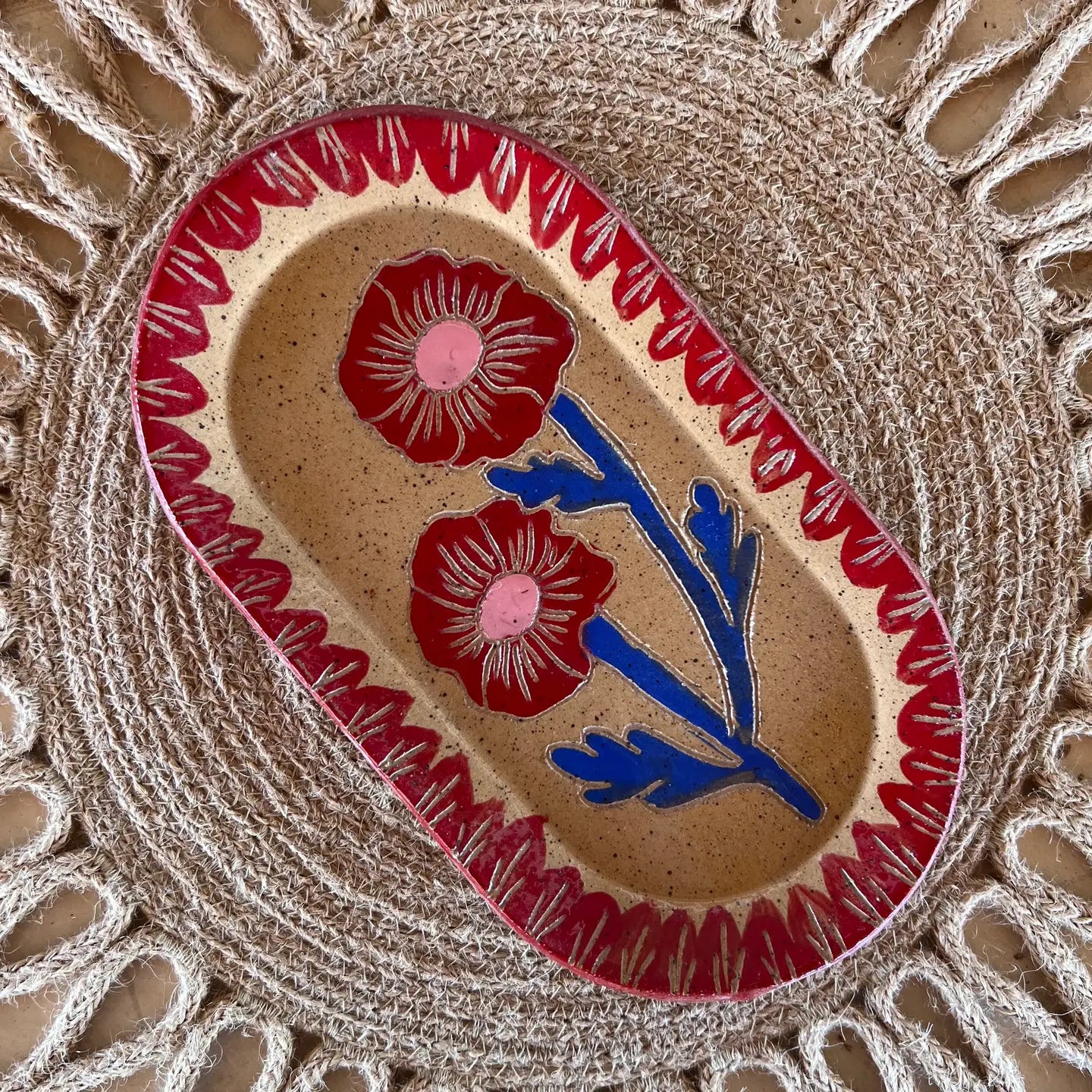 Ceramic Earth Inspired Trinket Dish Collection