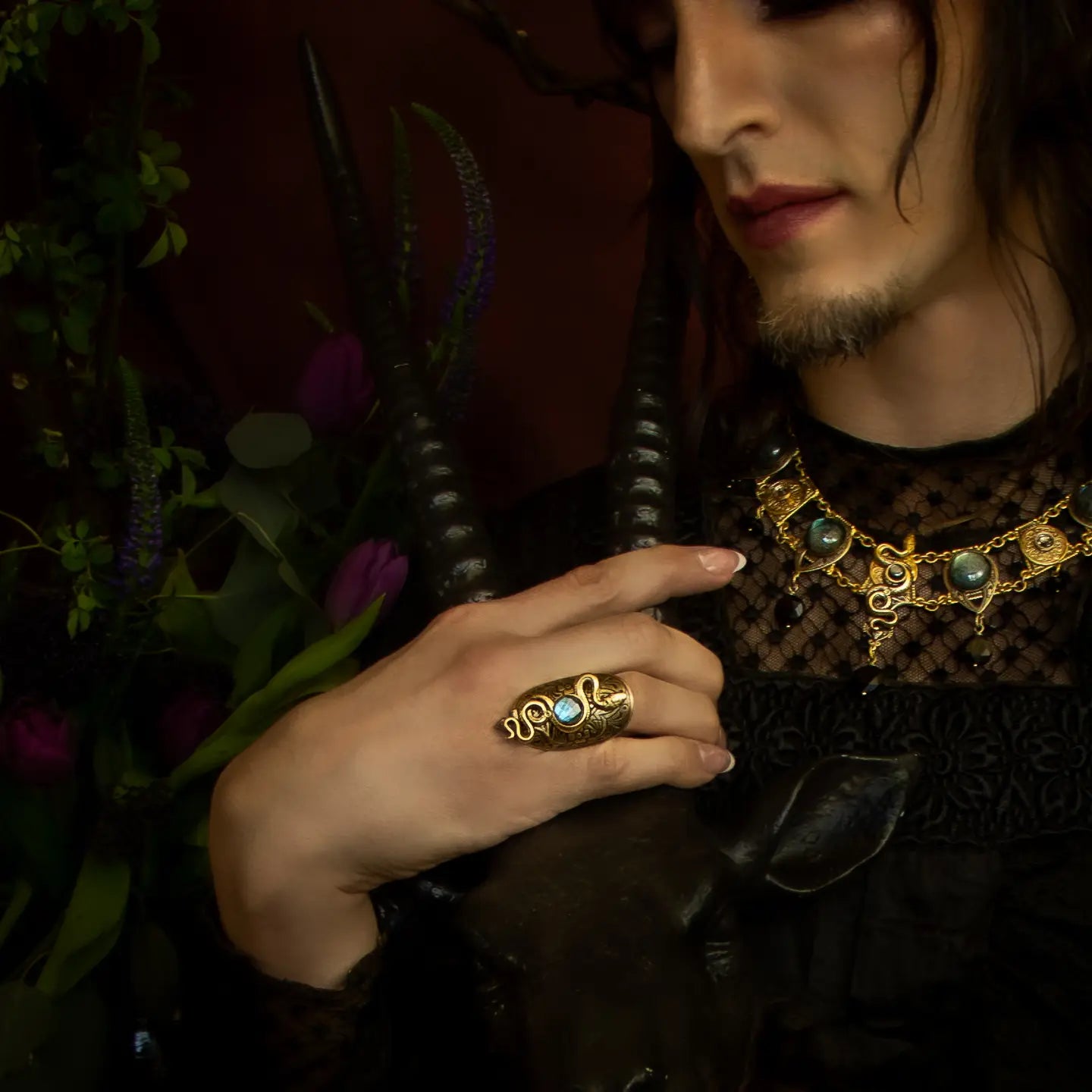 Rising Serpent Cuff Fingerpiece