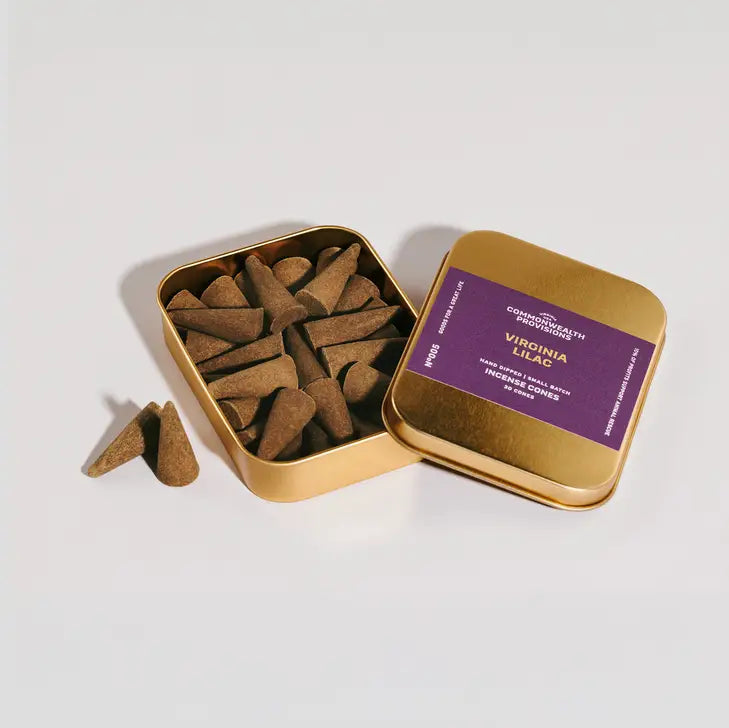 Delicate Hand Dipped Incense Cones Collection
