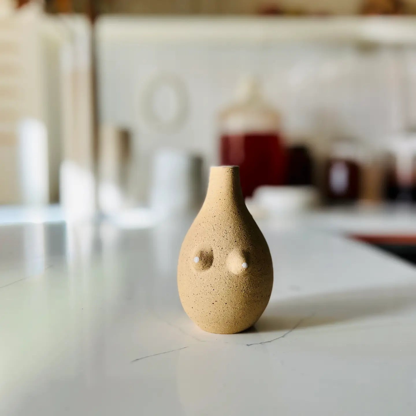 Handmade Boob Bud Vase - Playful & Functional Gift