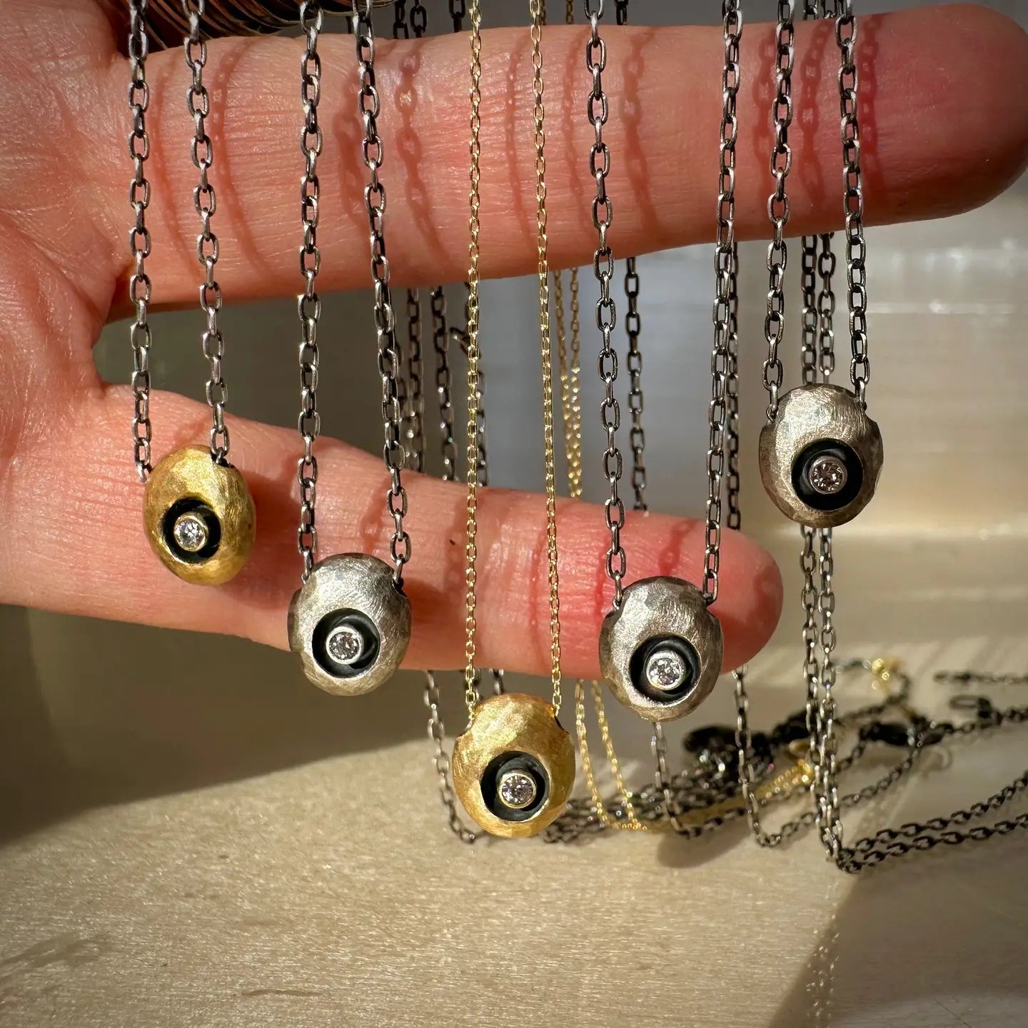 Little Dipper Diamond Slide Necklace