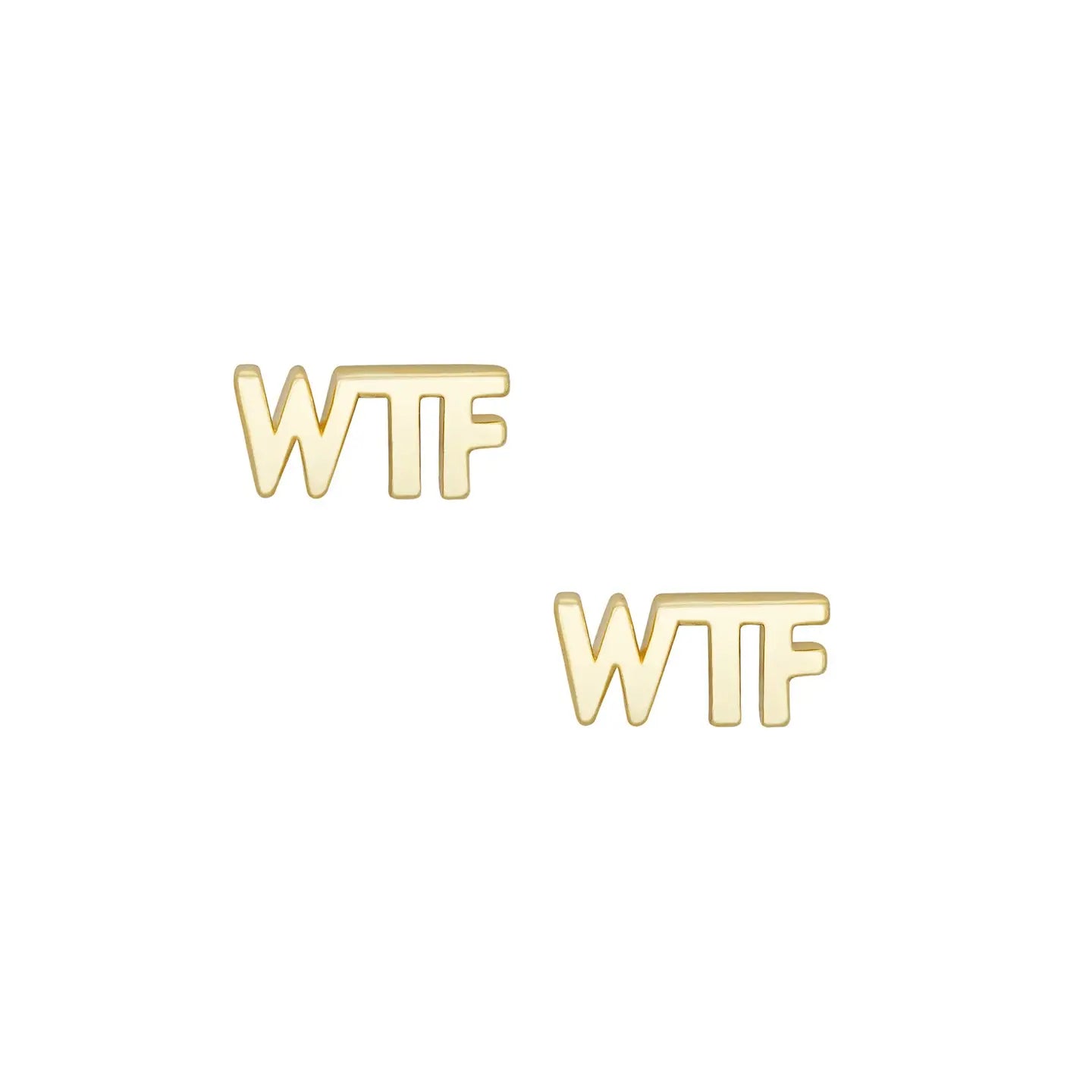 WTF Stud Earrings