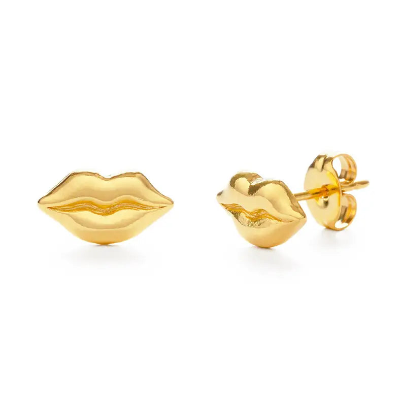 Luscious Lips Stud Earrings