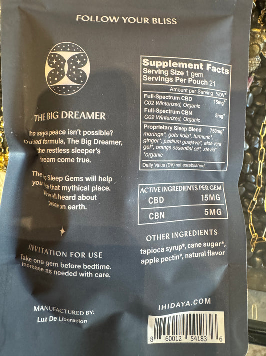 IHIDAYA - The Big Dreamer Gummies