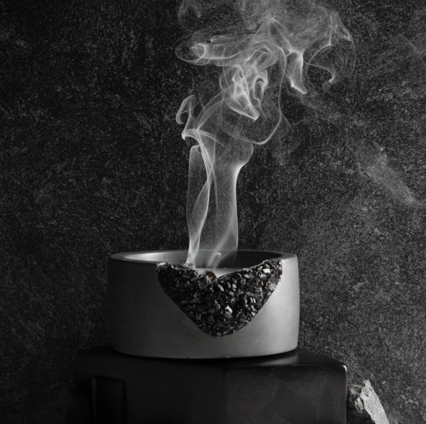 Black Geode Crystal Candles