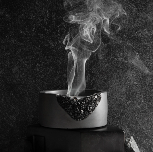 Black Geode Crystal Candles