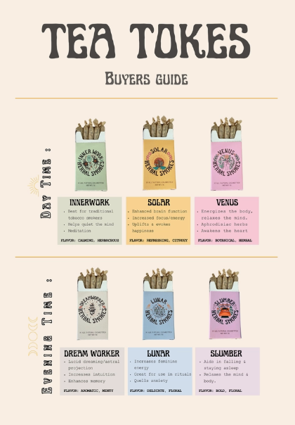 Tea Toke- Herbal Smokes