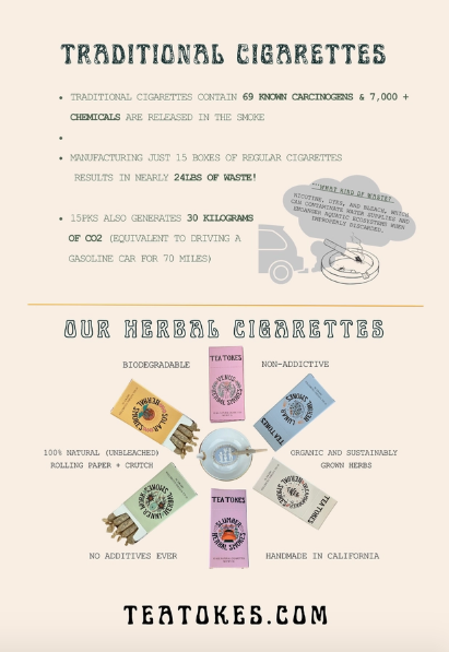 Tea Toke- Herbal Smokes