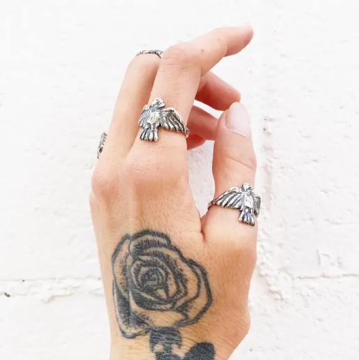 Silver Power Ring Collection