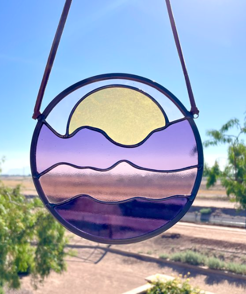 Stained Glass | High Plains Sunset