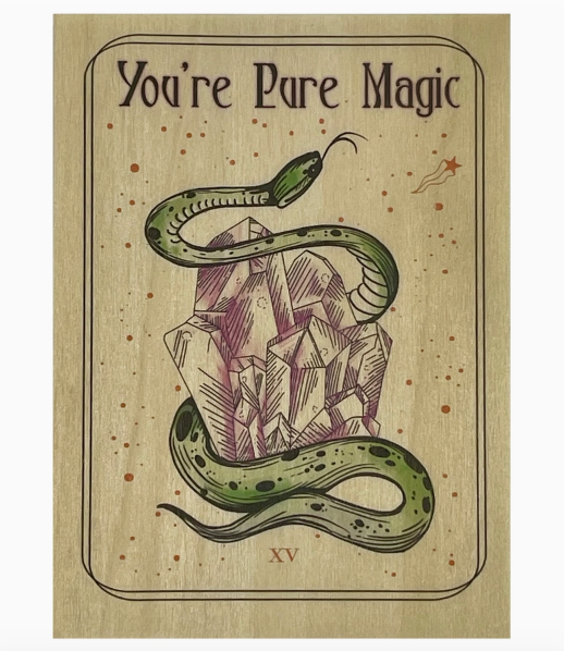 Magical Handmade Wooden Greeting Cards