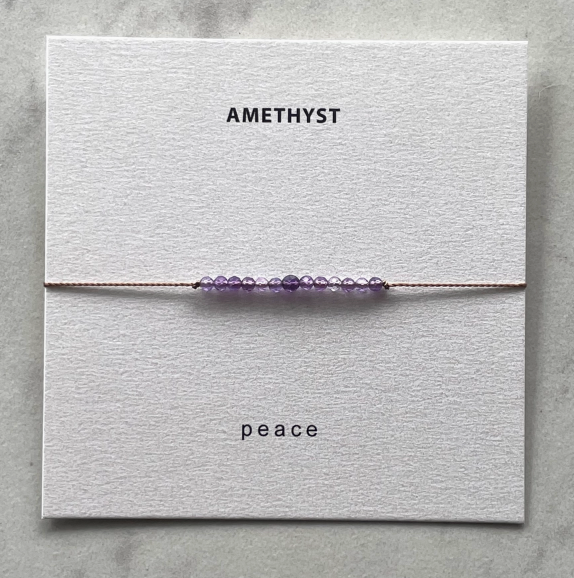 Gemstone Minimalist Bracelets