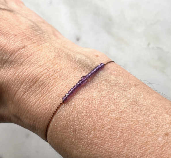 Gemstone Minimalist Bracelets