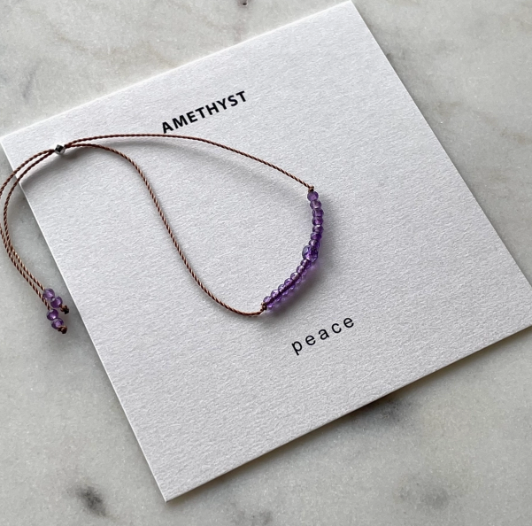 Gemstone Minimalist Bracelets