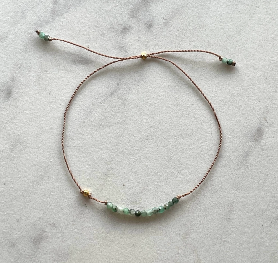 Gemstone Minimalist Bracelets