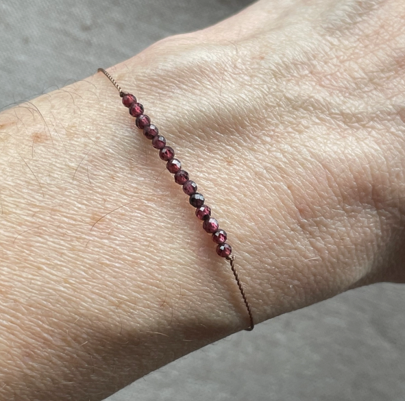 Gemstone Minimalist Bracelets