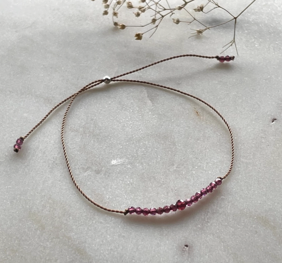 Gemstone Minimalist Bracelets