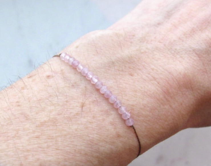 Gemstone Minimalist Bracelets