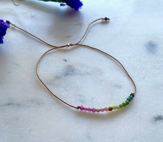 Gemstone Minimalist Bracelets
