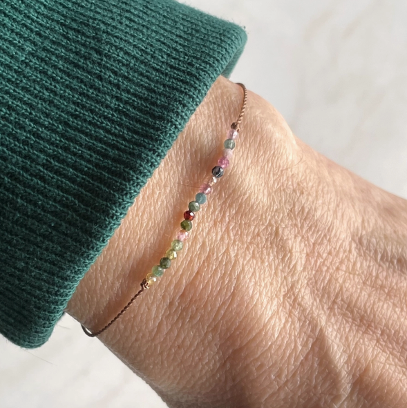 Gemstone Minimalist Bracelets