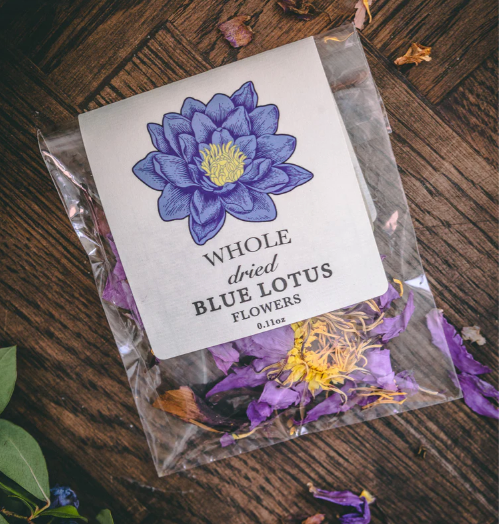 Whole Blue Flowers of Intuition