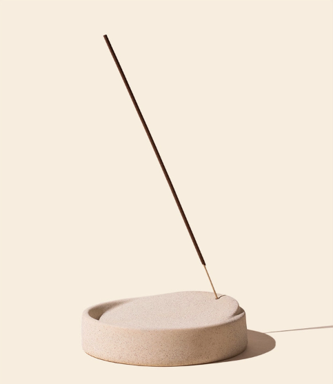 Ceramic Wave and Moon Stick Incense Burner Collection