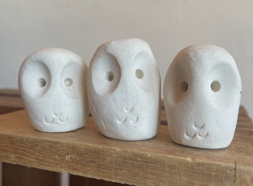 Handmade Ceramic Owl Buddies