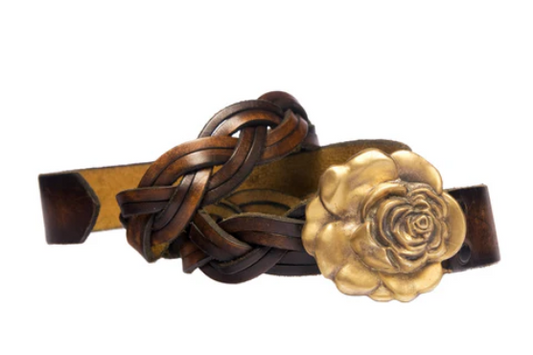 Reclaimed Metal Belt | Rose