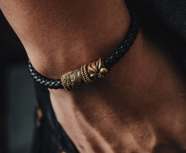 Nature Inspired Leather and Rope Bracelet Collection