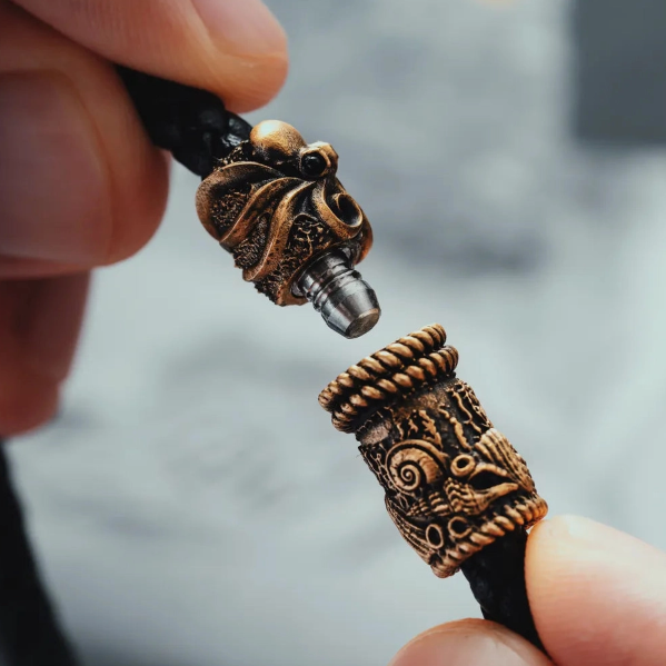 Nature Inspired Leather and Rope Bracelet Collection