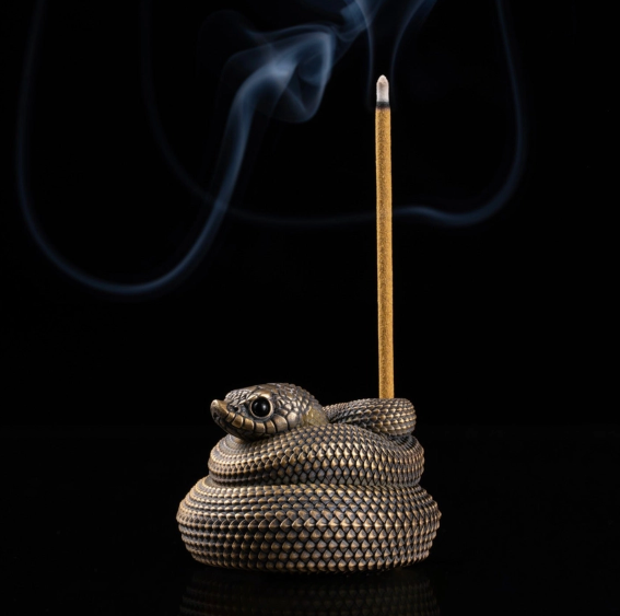 Nature Inspired Brass Incense Holder Collection