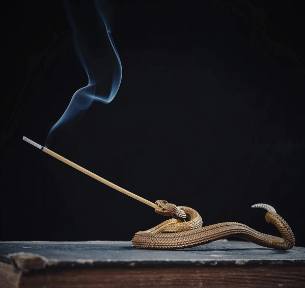 Nature Inspired Brass Incense Holder Collection