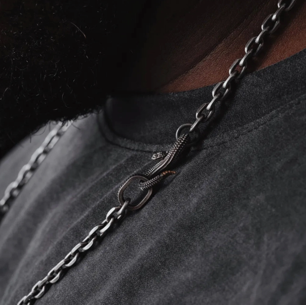 Nature Artist Mens Silver Chain Collection