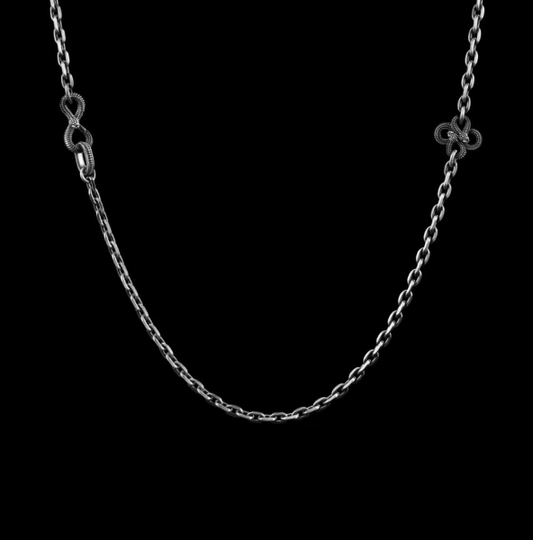 Nature Artist Mens Silver Chain Collection