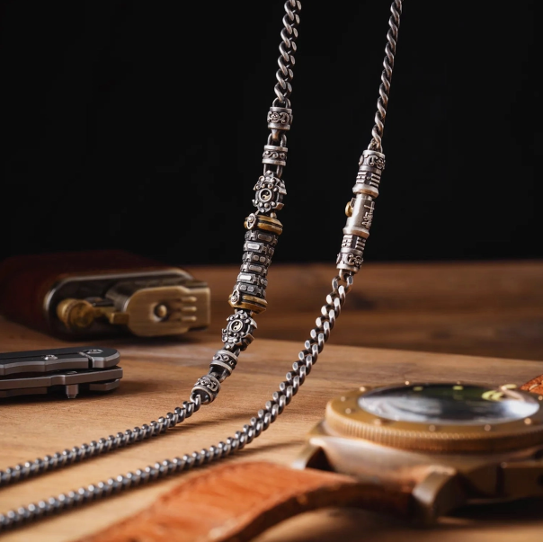 Nature Artist Mens Silver Chain Collection