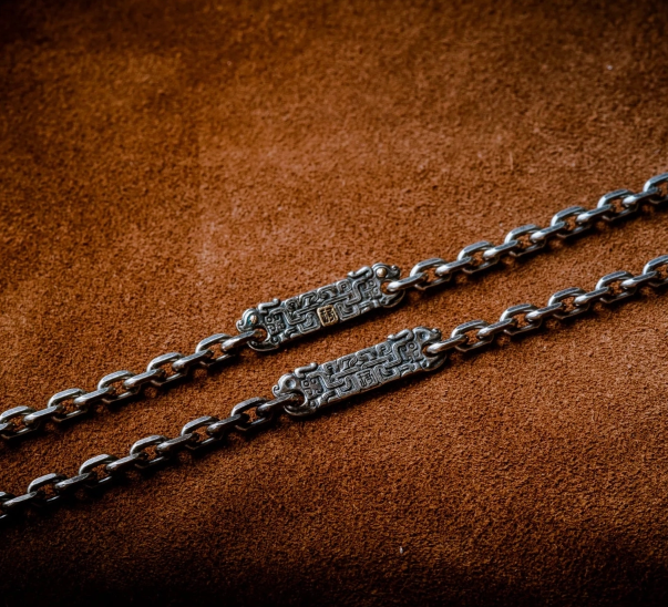 Nature Artist Mens Silver Chain Collection
