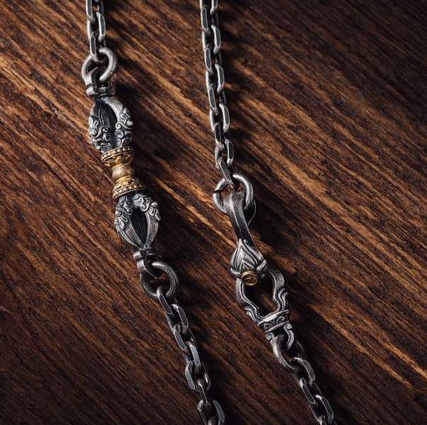 Nature Artist Mens Silver Chain Collection