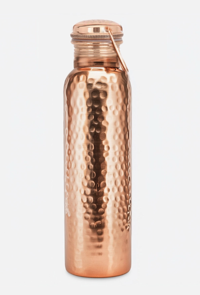 Hammered Tamba Copper Water Bottle